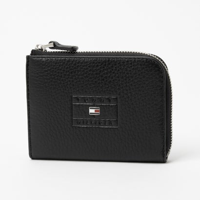 トミー ヒルフィガー TOMMY HILFIGER カジュアルフラッグジップウォレット （黒いこと）