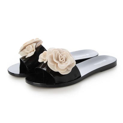 メリッサ melissa MELISSA BABE PETALS AD (BLACK/BEIGE)|LOCOMALL(ロコンド公式ストア)