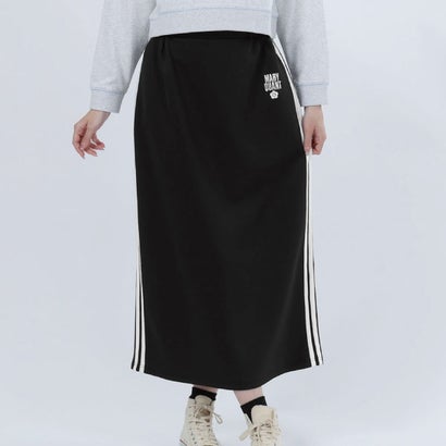 マリークワント MARY QUANT バイカラートラック スカート （ブラック）
