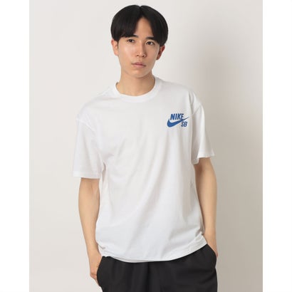 ナイキ NIKE メンズ 半袖Tシャツ ナイキSB ロゴ S/S Tシャツ LBR DC7818102 （WHITE/GAME ROYAL）
