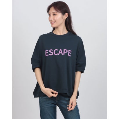 エグランティーヌ EGLANTINE オーバーサイズロゴカットソー （米国海軍） レディースファッション-Tシャツ・カットソー