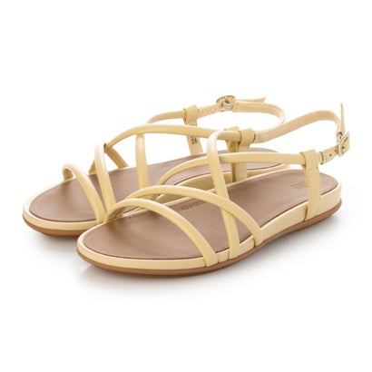 フィットフロップ fitflop GRACIE レザー ストラップ バックストラップ サンダル （Blonde）｜LOCOMALL（ロコンド公式ストア）