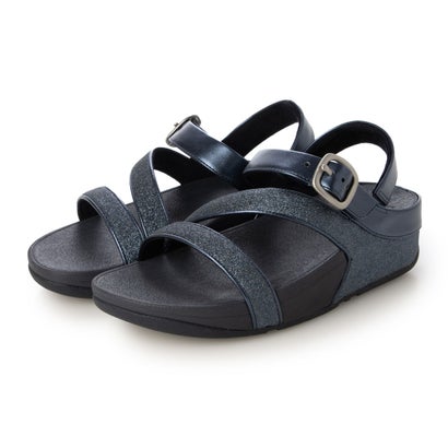 フィットフロップ fitflop SKINNY II グリッターダスト Zストラップ サンダル （Metallic Cosmic Blue）