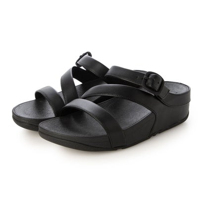 フィットフロップ fitflop SKINNY II レザー Zストラップ スライド （All Black）