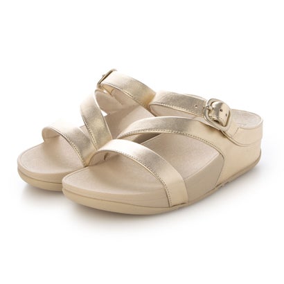 フィットフロップ fitflop SKINNY II レザー Zストラップ スライド （Platino）