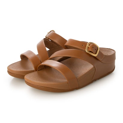 フィットフロップ fitflop SKINNY II レザー Zストラップ スライド （Light Tan）