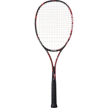 ヨネックス YONEX ヨネックス YONEX テニス エアロデュークX 50GH 張上げ済 ラケット 軽量 初心者 入門 ビギナー 部活 練習 トレーニング 新入生 テニ （001 レッド）