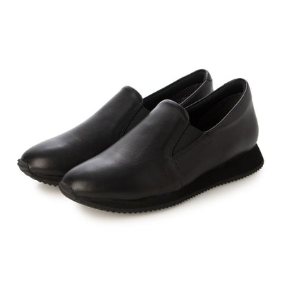 バークレー BARCLAY 【本革/ 軽さ】シンプルデザインスリッポン （BLK）