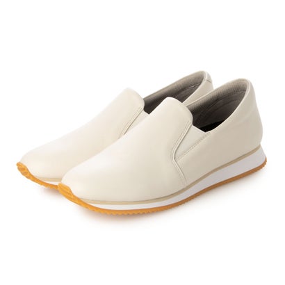 バークレー BARCLAY 【本革/ 軽さ】シンプルデザインスリッポン （WH）