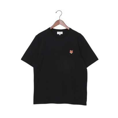メゾンキツネ MAISON KITSUNE 稲荷頭顱 レギュラー ティーシャツ （BLACK）
