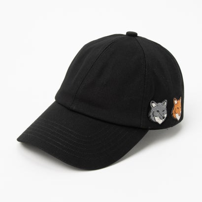 メゾンキツネ MAISON KITSUNE ダブル 黒板 稲荷上端 旗がしら （ANTHRACITE）