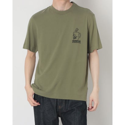 バブアー Barbour STAITHES GRAPHIC T-SHIRT 半袖プルオーバー （OLVINE(OL31)）