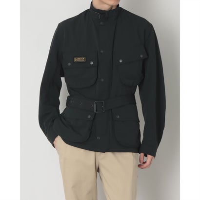 バブアー Barbour CONT A7 SHOWERPROOF JACKET 上衣（BLACK(BK11)）