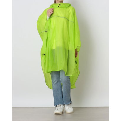 キウ KiU アウトドアカジュアル レインウェア LIGHTWEIGHT COMPACT PONCHO K502-935 （ネオンイエロー） 6,270円