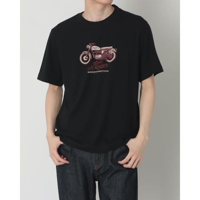 バブアー Barbour CEMEY T-SHIRT 半袖プルオーバー（BLACK(BK11)）