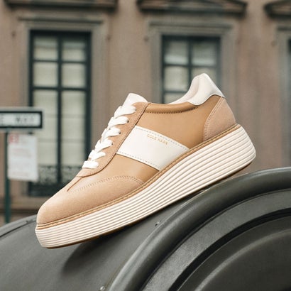 コール ハーン COLE HAAN オリジナルグランド マックス プラットフォーム スニーカー womens （CH トゥスカンサンド レザー / スエード）
