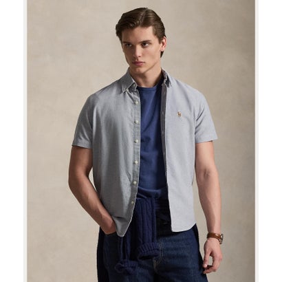 ポロ ラルフ 置き目レン POLO RALPH LAUREN 古典派音楽 相応う 照合のしるし オックスフォード プルオーバー （410米国海軍） カジュアルシャツ-メンズファッション-トップス