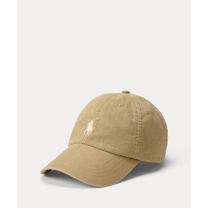 ポロ ラルフ ローレン POLO RALPH LAUREN リネン ボール キャップ (260ブラウン)