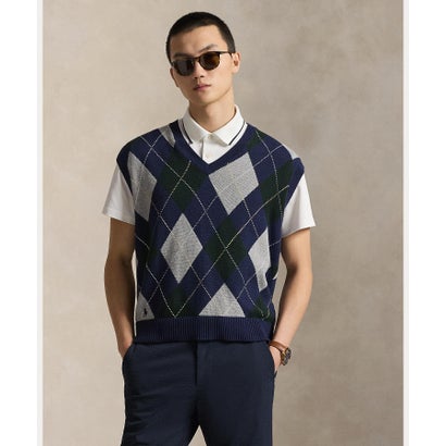 ポロ ゴルフ｜アールエルエックス POLO GOLF｜RLX GOLF （POLO GOLF）ビッグ フィット パフォーマンス アーガイル セーター ベスト （300グリーン） 36,465円