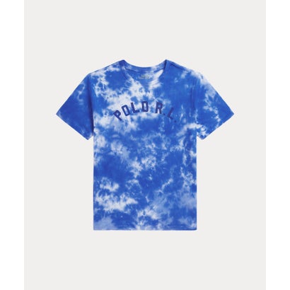 ポロ ラルフ 置き目レン POLO RALPH LAUREN (ボーイズ 8才～20才)ロゴタイプ タイダイ 綿織物 ティーシャツ （520パープル）