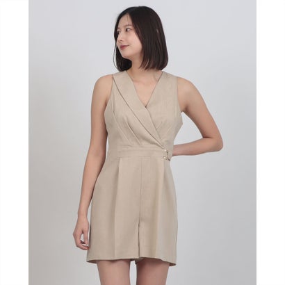 リナシメント RINASCIMENTO カシュクールショートオールインワン （Beige Chiaro）