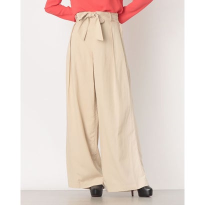 リナシメント RINASCIMENTO ベルトマークイージーワイドパンツ （Beige Chiaro）