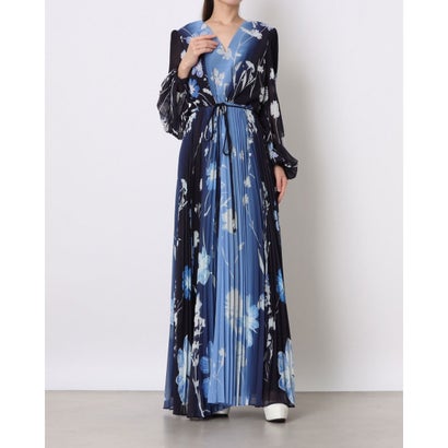 フェイズ エイト Phase Eight Annie Floral Ombre Print Maxi Dress （Blue）｜LOCOMALL（ロコンド公式ストア）
