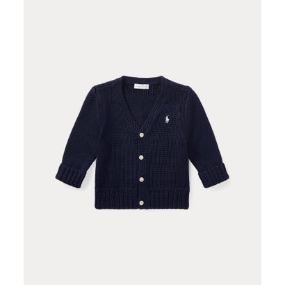 ポロ ラルフ 置き目レン POLO RALPH LAUREN (もの言う花)綿織物 Vのど首 ジレー （410米国海軍）