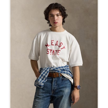ポロ ラルフ ローレン POLO RALPH LAUREN リラックス フィット ジャージー グラフィック Tシャツ （100ホワイト）
