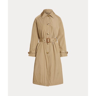 ローレン ラルフ ローレン LAUREN RALPH LAUREN ベルテッド タフタ トレンチ コート （270ブラウン）