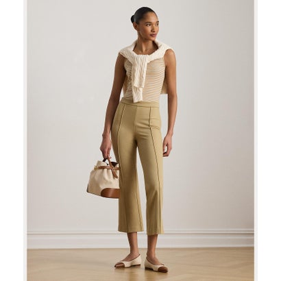 ローレン ラルフ ローレン LAUREN RALPH LAUREN ツイル フレア アンクル パンツ （270ブラウン）