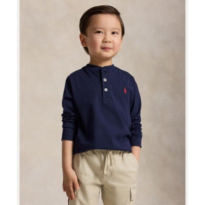 ポロ ラルフ 置き目レン POLO RALPH LAUREN (ボーイズ 2才～7才)綿織物 プルオーバー ヘンリー プルオーバー （410米国海軍）