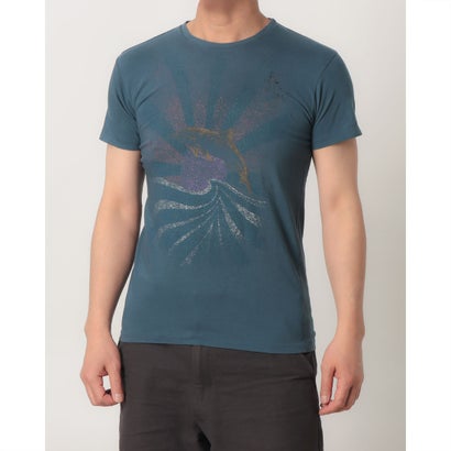 イタリコ ITALICO HTC ハリウッドトレーディングカンパニー プリント 半袖Tシャツ イタリア製 （ネイビー）