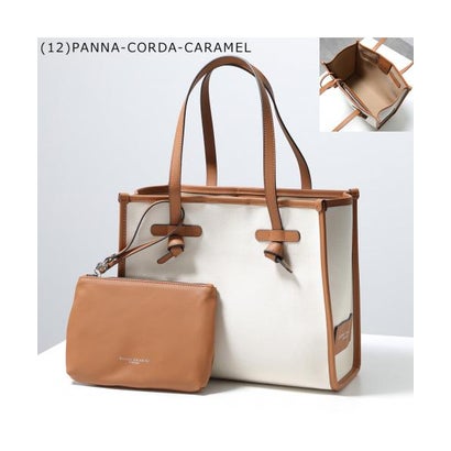 ジャンニ キャリーニ GIANNI CHIARINI GIANNI CHIARINI トートバッグ BS 6849 CNV-SE MARCELLA S （(12)PANNA-CORDA-CARAMEL） 21,383円