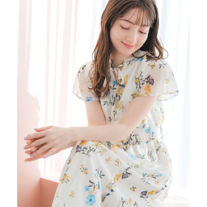 ミッシュマッシュ MISCH MASCH 2026春夏新作 ボタニカルフラワーワンピース MM617402 （YELLOW）