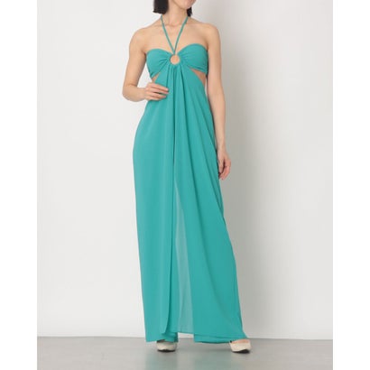 デニーローズ DENNY ROSE カットアウトポイントジャンプスーツ (AQUAGREEN)