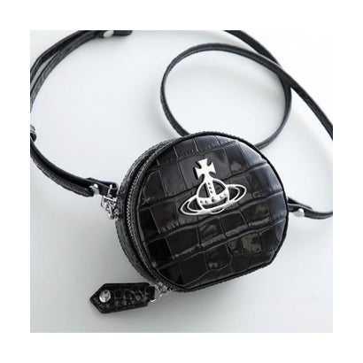 ヴィヴィアン 酉の方角木材 Vivienne Westwood Vivienne Westwood 御徒面子 EMBOSSED CROC LEATHE 43030101 L0039 （N401/BLACK-黒いこと）