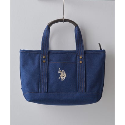 ユーエスポロアッスン U.S. POLO ASSN. キャンバストートS トートバッグ USPA1864 （ダークインディゴブルー）