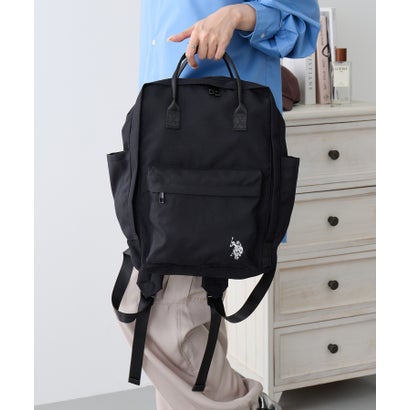 ユーエスポロアッスン U.S. POLO ASSN. スクエアバックパック USPA-2740 （ブラック）｜LOCOMALL（ロコンド公式ストア）