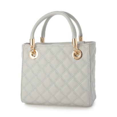 アルシーヴ archives Wスティッチキルトバッグ （GRY）