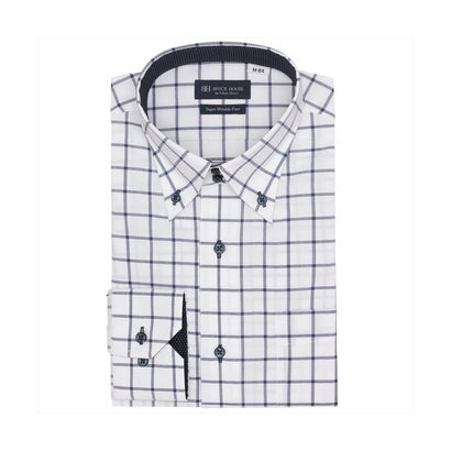 トーキョーシャツ TOKYO SHIRTS 【超形態安定】 ボットーニ 長袖 形態安定 ワイシャツ （ブルー）