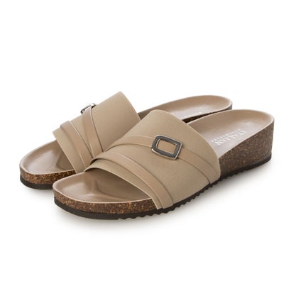 イタリアンシューメーカーズ ITALIAN SHOEMAKERS フットベッドミュールサンダル （ベージュ）