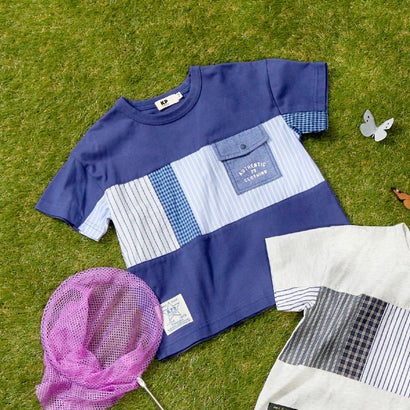 ケーピー KP 半袖Tシャツ （紺）