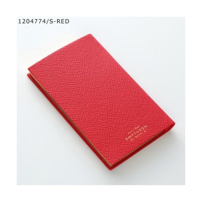 スマイソン SMYTHSON SMYTHSON ノートブック P/G PMA NOTEBOOK (1204774/S-RED/レッド)
