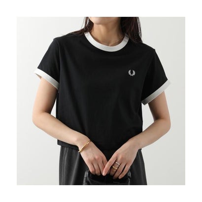 フレッドペリー FRED PERRY FRED PERRY Tシャツ G9163 CROPPED RINGER T-SHIRT （102/BLACK） 7,354円