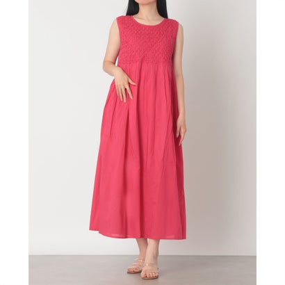 ハンチ hunch 60カンブリック ハンドスモッキング 衣裳 （PINK）