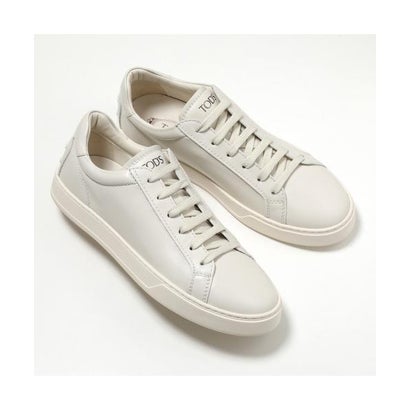 トッズ TOD'S TODS スニーカー XXM04L0HZ40JUS ローカット レザー （B009/BIANCO-LATTE/ホワイト）