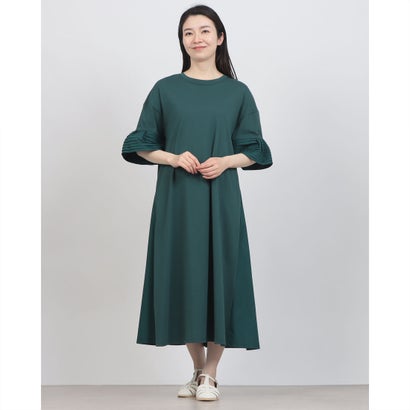 エグランティーヌ EGLANTINE フレアスリーブカットソーワンピース （ブルーグリーン） 10,945円