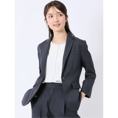 エムエフエディトリアル m.f.editorial 伸ばすこと ウォッシャブル 1名取り草 7分袖 上衣 紺(セットアップ能力のある) （紺）