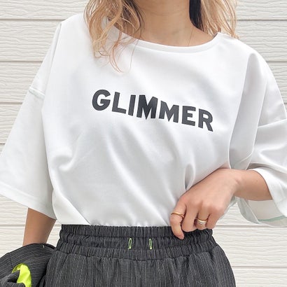 キュー Q GLLIMER半袖Tシャツ （ホワイト）